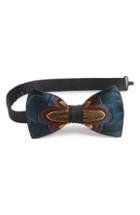 Men's Brackish & Bell Dawho Feather Bow Tie, Size - Blue