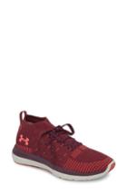 Women's Under Armour Slingflex Rise Sneaker M - Burgundy