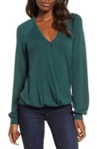 Women's Chelsea 28 Surplice Sweater, Size - Green