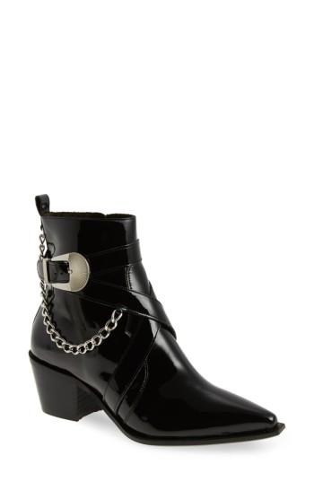 Women's Topshop Move It Western Boot .5us / 36eu - Black