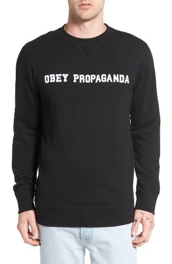 Men's Obey Nassau Logo Sweatshirt