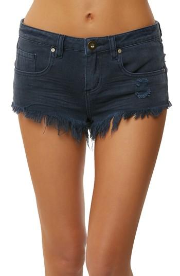 Women's O'neill Sayulita Cutoff Denim Shorts - Blue