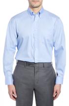 Men's Nordstrom Men's Shop Traditional Fit Non-iron Dress Shirt .5 - 33 - Blue