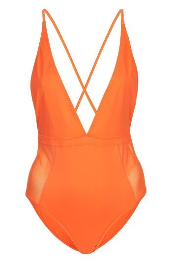 Women's Topshop Cindy One-piece Swimsuit