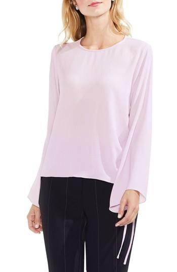 Women's Vince Camuto Drawstring Side Blouse, Size - Purple