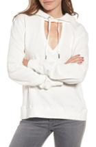 Women's Pam & Gela Cutout Hoodie, Size - White
