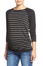 Women's Tart Maternity 'katrina' Striped Maternity Sweatshirt