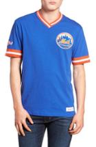 Men's Mitchell & Ness New York Mets - Vintage V-neck T-shirt