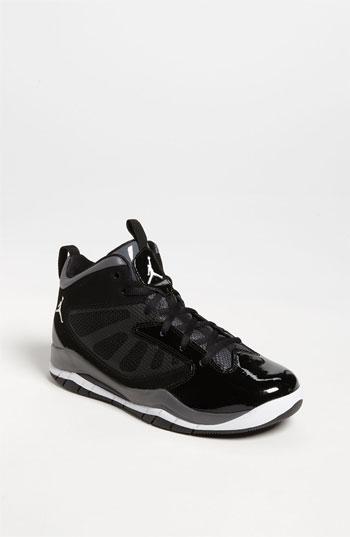 Nike 'jordan Flight Team 11' Basketball Shoe (big Kid) Black/ White/ Dark Grey 5 M