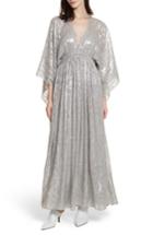 Women's Elizabeth And James Raquel Metallic Fil Coupe Caftan