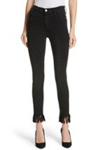Women's Frame Le High Fringe Hem Skinny Jeans