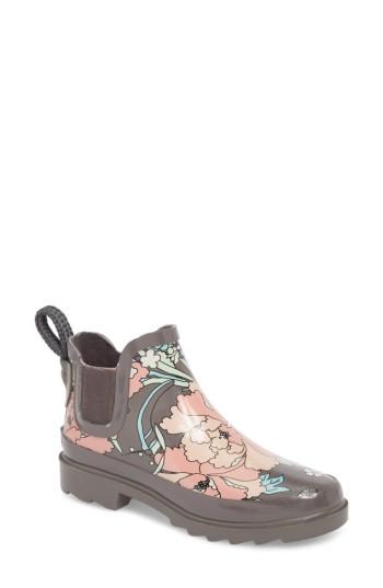 Women's Sakroots 'rhyme' Waterproof Rain Boot M - Pink