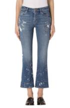 Women's J Brand 'selena' Crop Bootcut Jeans - Blue