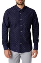 Men's 7 Diamonds Lovers Rock Trim Fit Sport Shirt - Blue