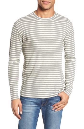 Men's Bonobos Waffle Knit Crewneck Long Sleeve T-shirt - White