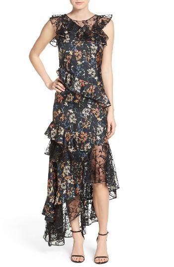 Women's Sachin & Babi Noir Titiana Asymmetrical Gown