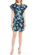 Women's Draper James Floral Ruffle Cotton Dress - Blue
