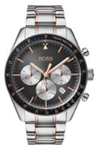 Men's Boss Trophy Chronograph Bracelet Watch, 44mm