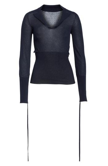 Women's Jacquemus Praia Knit Top Us / 36 Fr - Blue