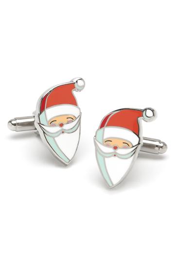 Men's Cufflinks, Inc. Retro Santa Cuff Links