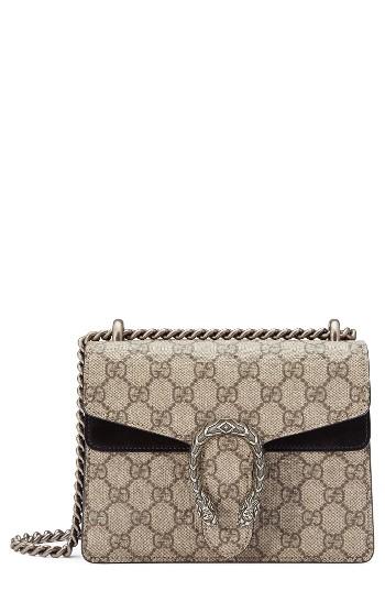 Gucci Mini Dionysus Gg Supreme Shoulder Bag -