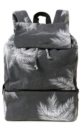 O'neill Chillin Print Canvas Backpack - Black