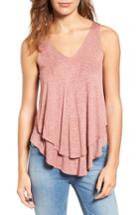 Women's Soprano Layered Swing Tank - Pink