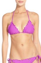 Women's Luli Fama 'wavy' Bikini Top