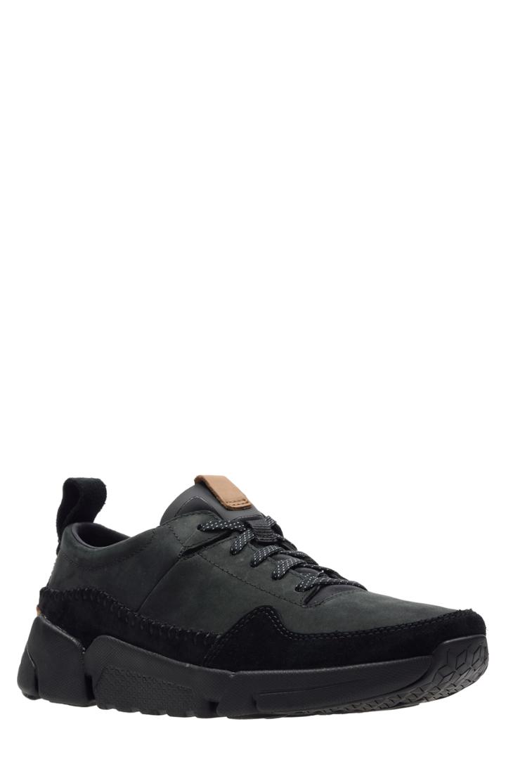 Men's Clarks Tri-active Run Sneaker .5 M - Black