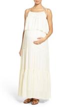 Women's Fillyboo 'songbird' Popover Maternity/nursing Maxi Dress