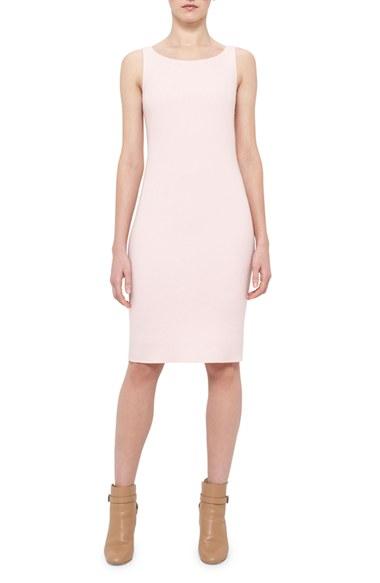 Women's Akris Double Face Wool Crepe Sheath Dress