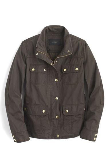 Women's J.crew 'downtown' Field Jacket