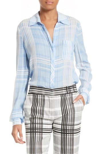 Women's Diane Von Furstenberg Carter Blouse - Blue