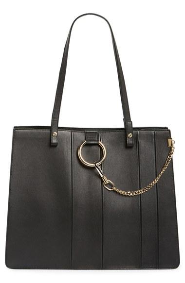 Chloe 'faye' Calfskin Leather Tote