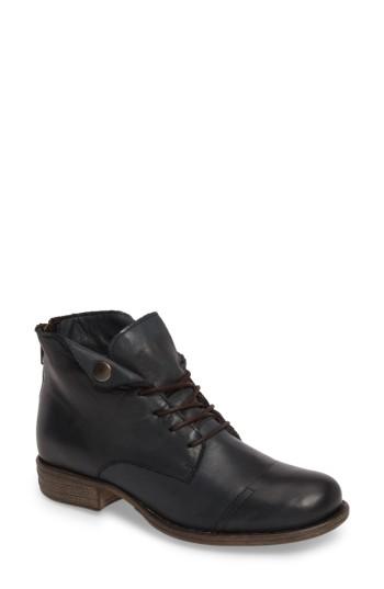 Women's Miz Mooz Lennox Lace-up Bootie .5 M - Blue
