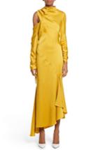 Women's Monse Crepe Back Satin Cold Shoulder Dress