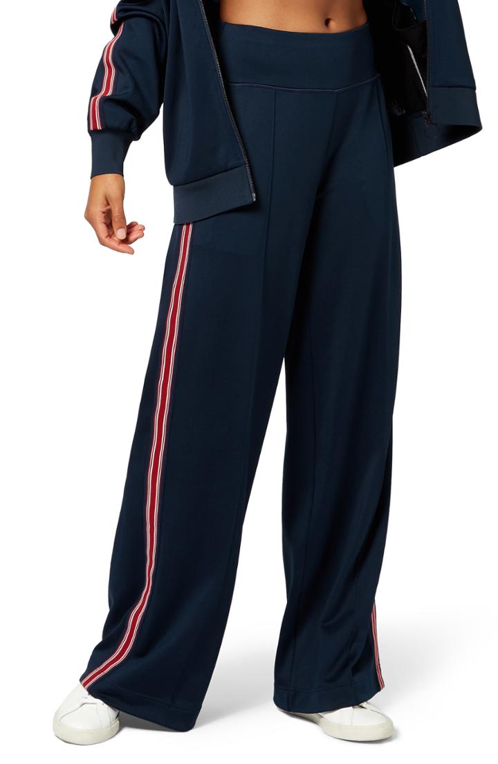 Women's Good American Satin Track Pants