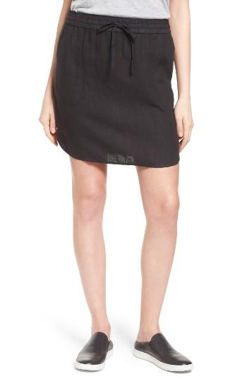 Women's Caslon Easy Linen Skirt