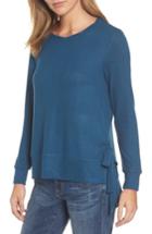 Women's Gibson Side-tie Fleece Pullover - Blue