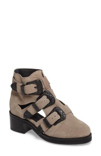 Women's Topshop Marco Cutout Bootie .5us / 37eu - Beige