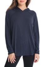 Women's Bun Maternity So Soft Maternity/nursing Hoodie - Blue
