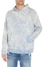 Men's The Rail Bleached Hoodie Sweatshirt - Blue