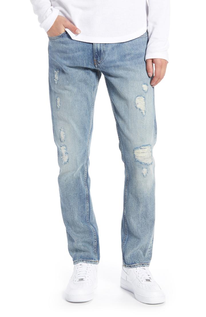 Men's Calvin Klein Jeans Destroyed Slim Fit Jeans