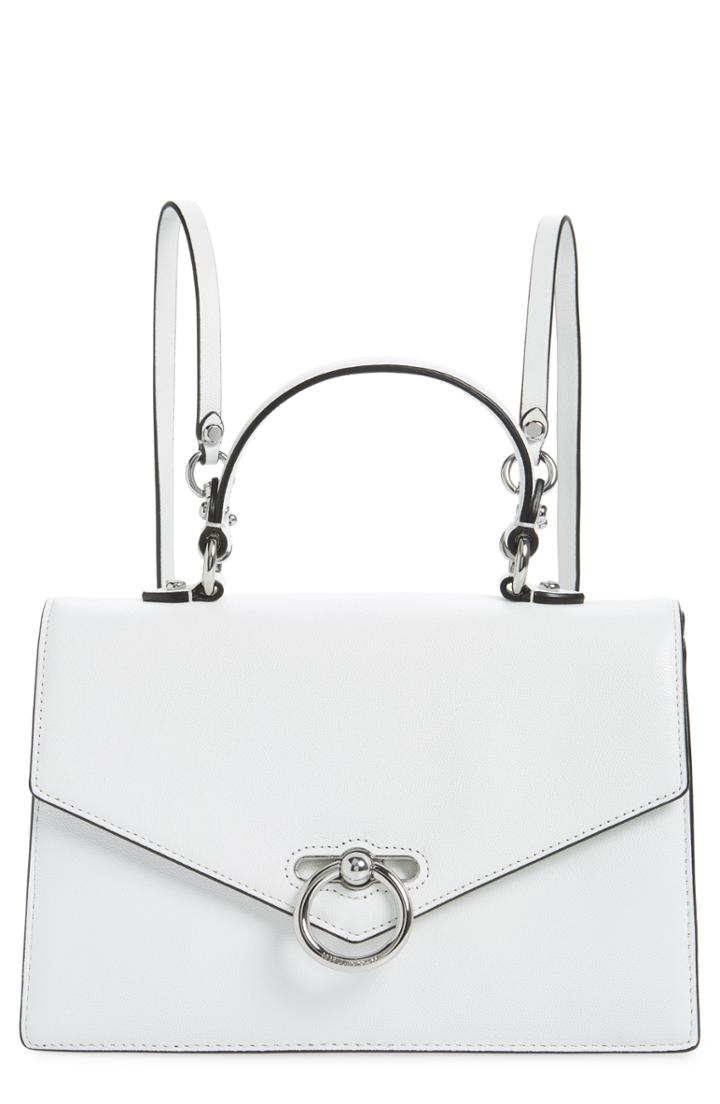 Rebecca Minkoff Jean Convertible Backpack - White