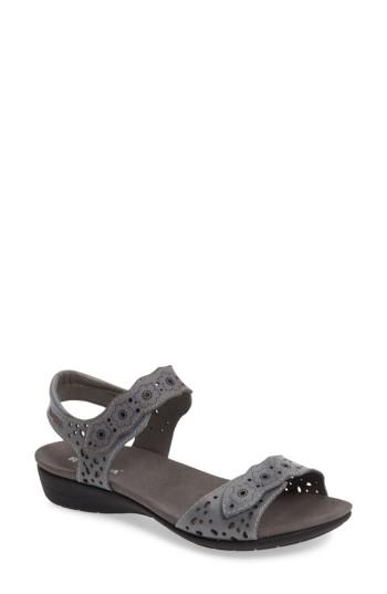 Women's Romika 'tahiti 03' Quarter Strap Sandal -6.5us / 37eu - Blue