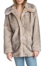 Women's Avec Les Filles Faux Fur Swing Coat