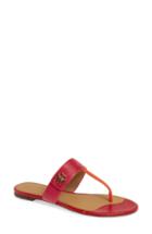 Women's Tory Burch Kira Thong Sandal M - Pink