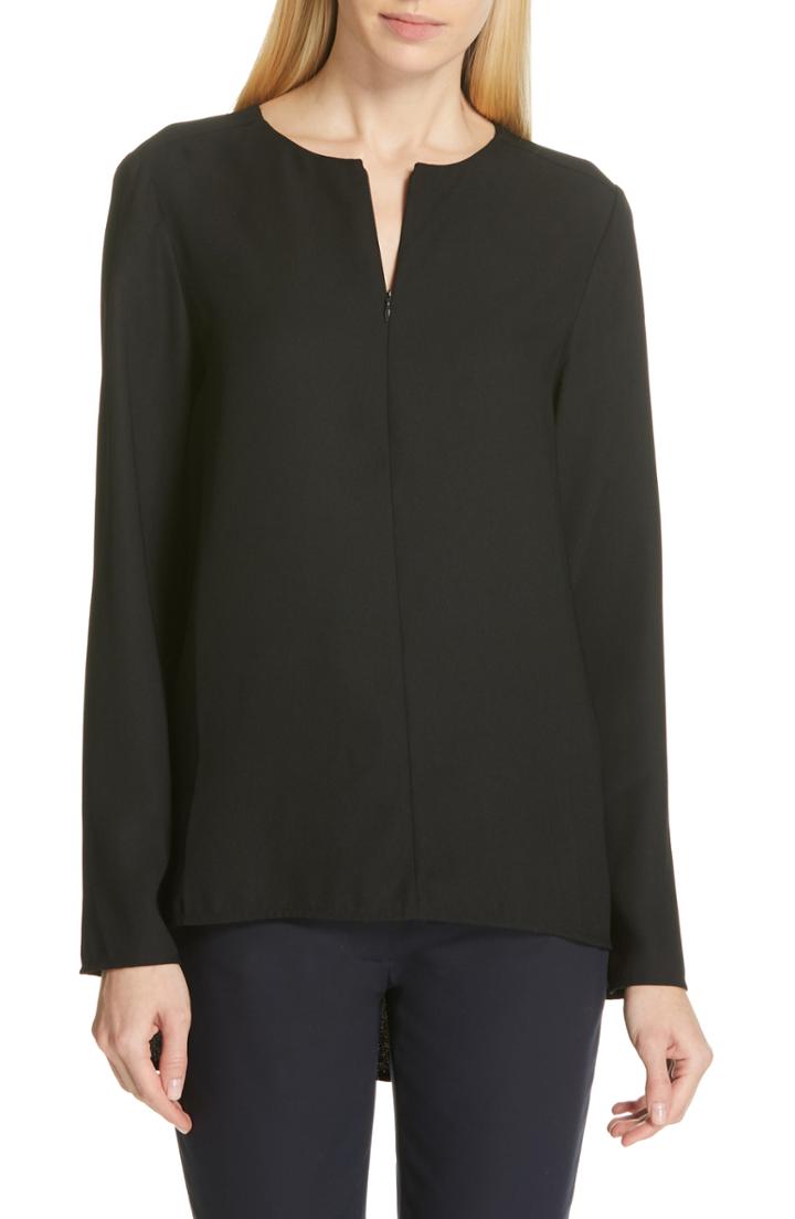 Women's Club Monaco Bramah Blouse - Black