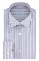Men's Bugatchi Trim Fit Stripe Dress Shirt
