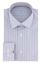 Men's Bugatchi Trim Fit Stripe Dress Shirt